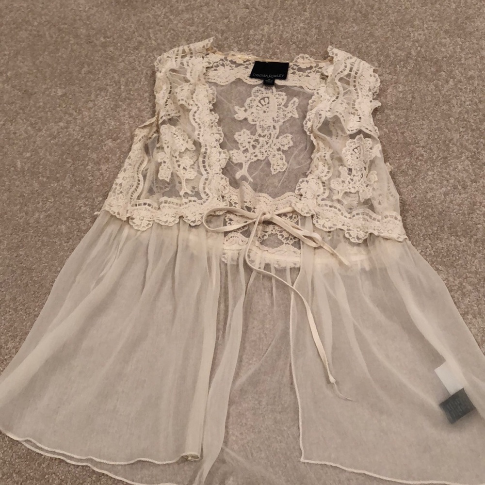 Cynthia Rowely Lace Top